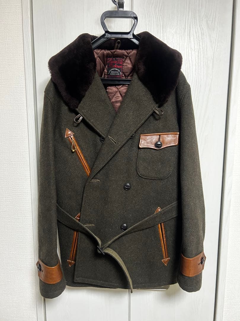 バズリクソンズ　BR12270 フライングウールコート　42