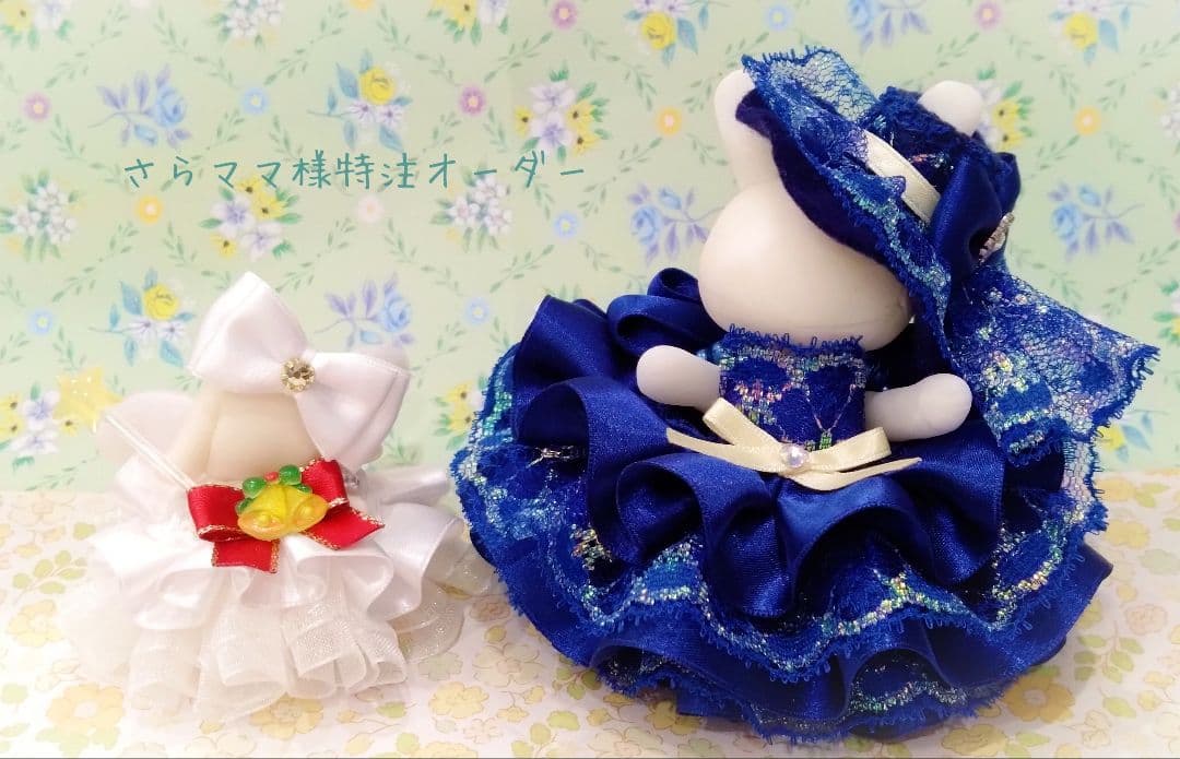 【さらママ】ドール　赤ちゃん　お母さん　ドレス　服　クリスマス