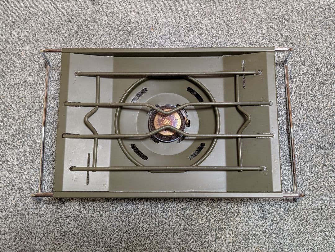 bushdebrunt シングルバーナーコンロ オリーブ peak