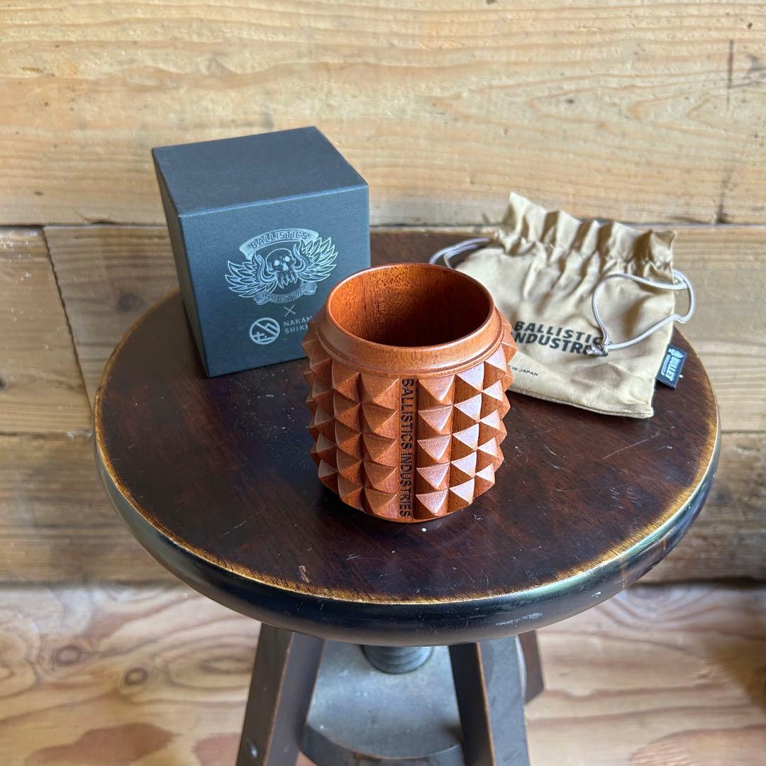 BALLISTICS INDUSTRIES 木製マグカップ