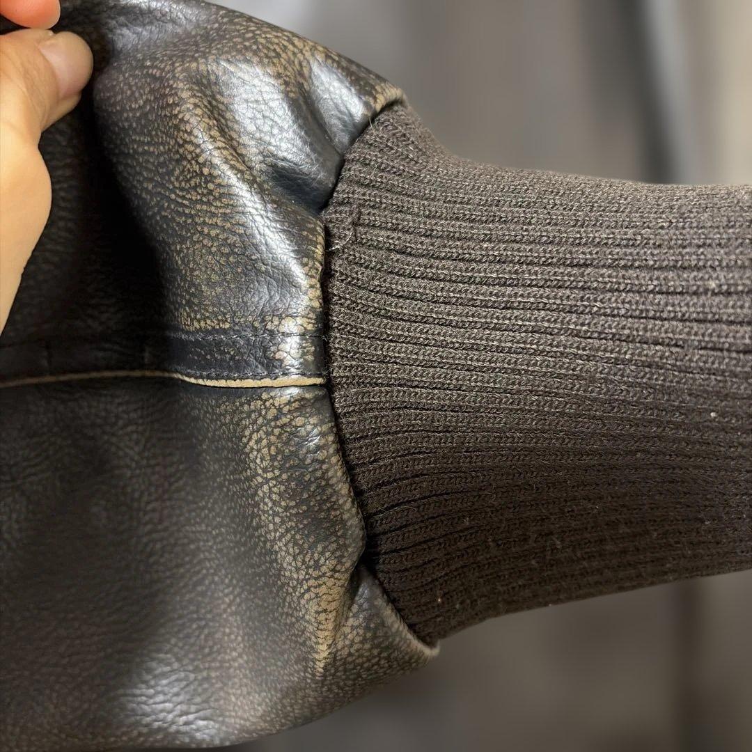 リーバイス　LEVI'S ボア襟 　レザージャケット　フライトジャケットG1