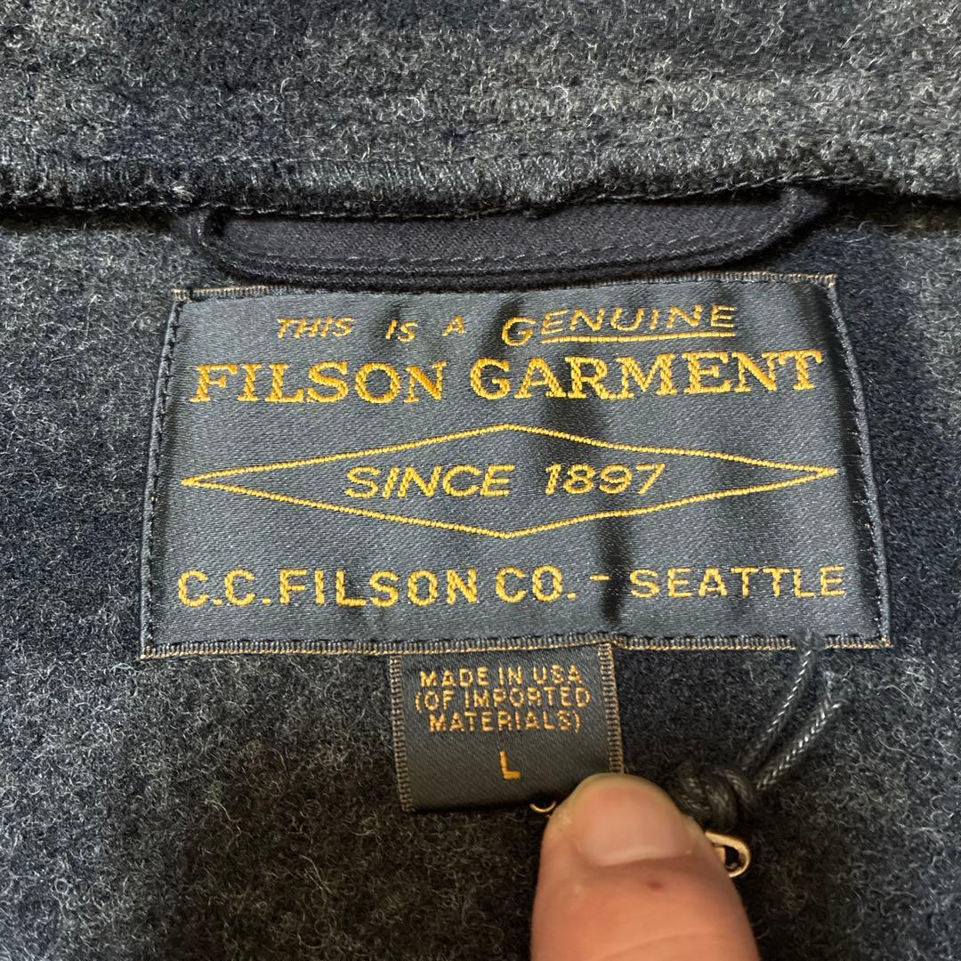 新品 FILSON フィルソン マッキノー ウール アノラック L USA製