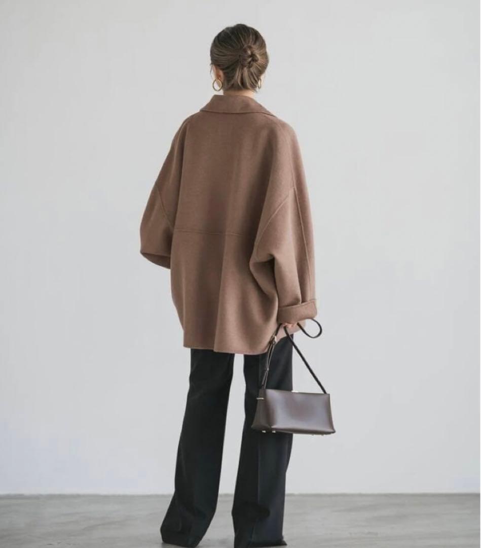 super160 ドルマンショートコート38