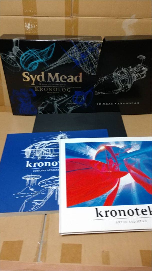 「クロノログ」シド・ミード　ボックスセット/「KRONOLO」Syd Mead