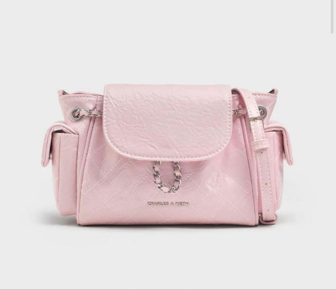 duo ツーウェイフロントフラップバックパック - コットンキャンディ