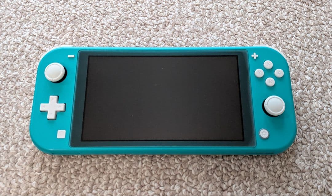 【美品】Nintendo Switch Liteターコイズ+あつ森・マリオテニス