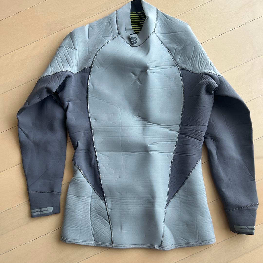 Zhik ザイクスーパーウォーム Mサイズ 長袖ウェットスーツ グレー