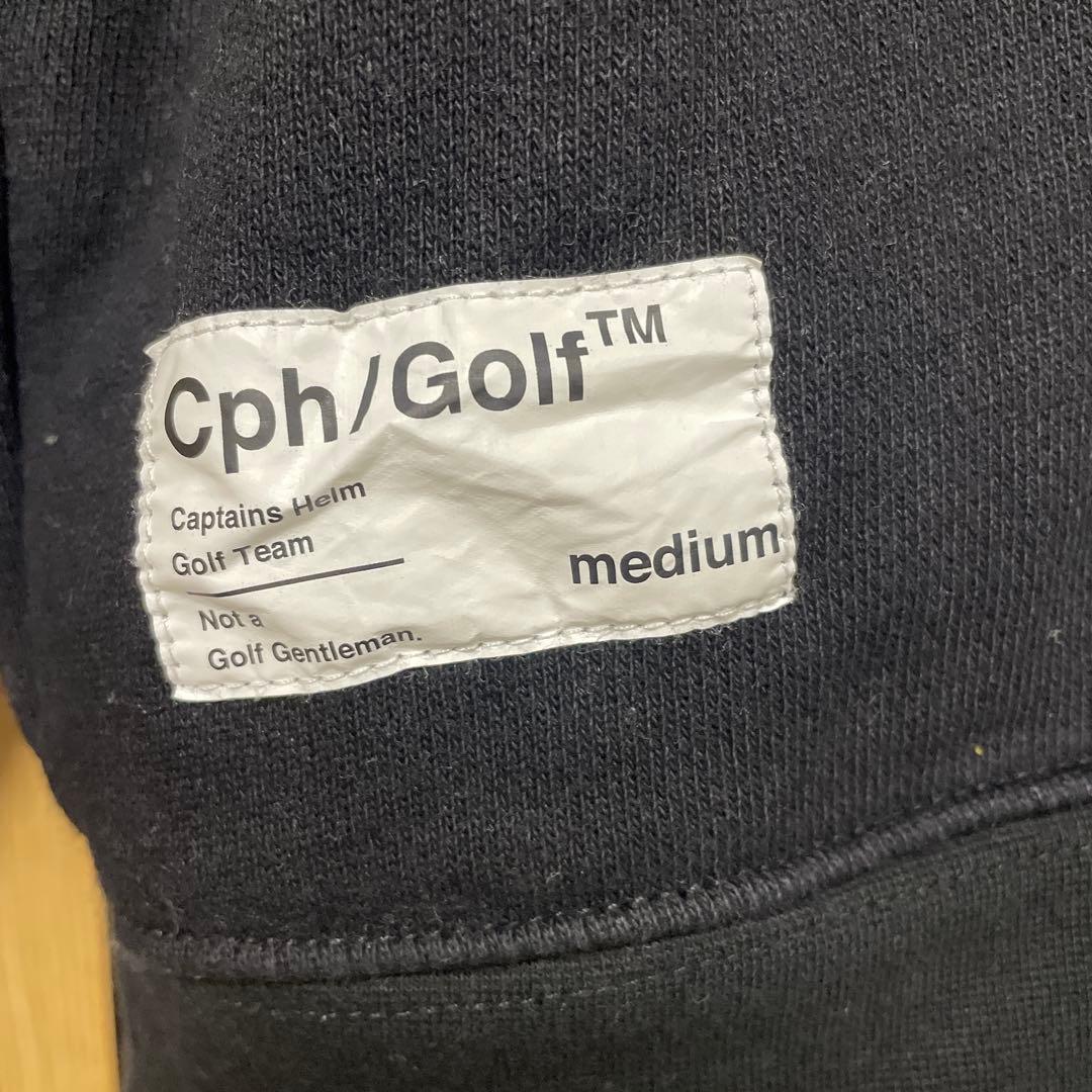 Cph/Golf キャプテンズヘルム サイクル ロゴ クルー スウェット