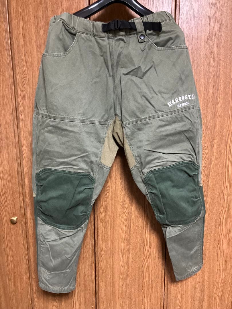 HARVESTA! カーゴパンツ オリーブグリーン