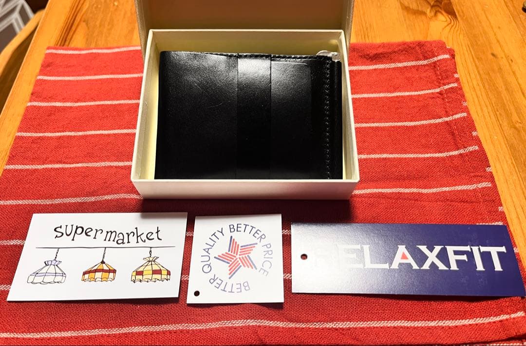 値引き不可‼️⭐︎RELAXFIT 財布 マネークリップ⭐︎ブラック
