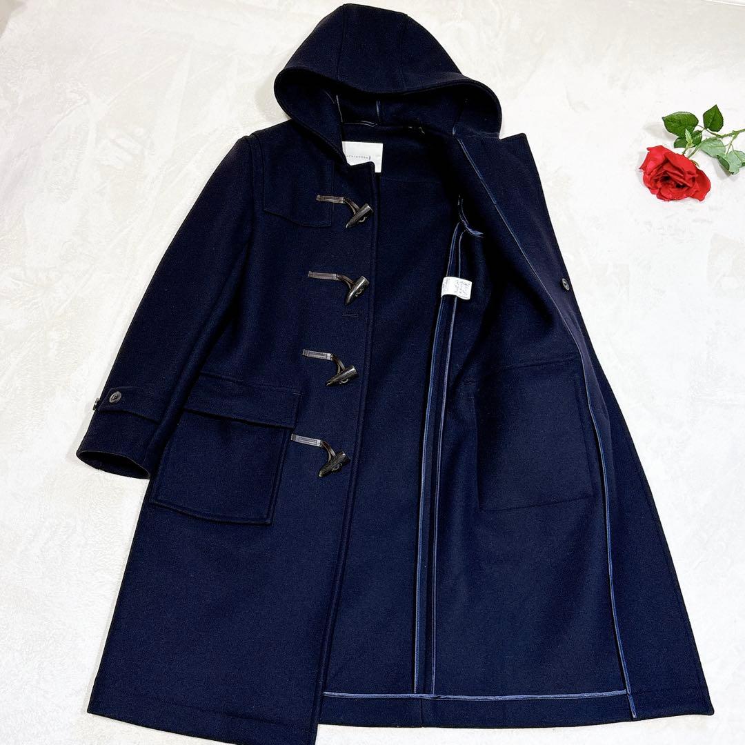 新品同様✨　マッキントッシュ　ダッフルコート　現行品　ネイビー　ロング　34