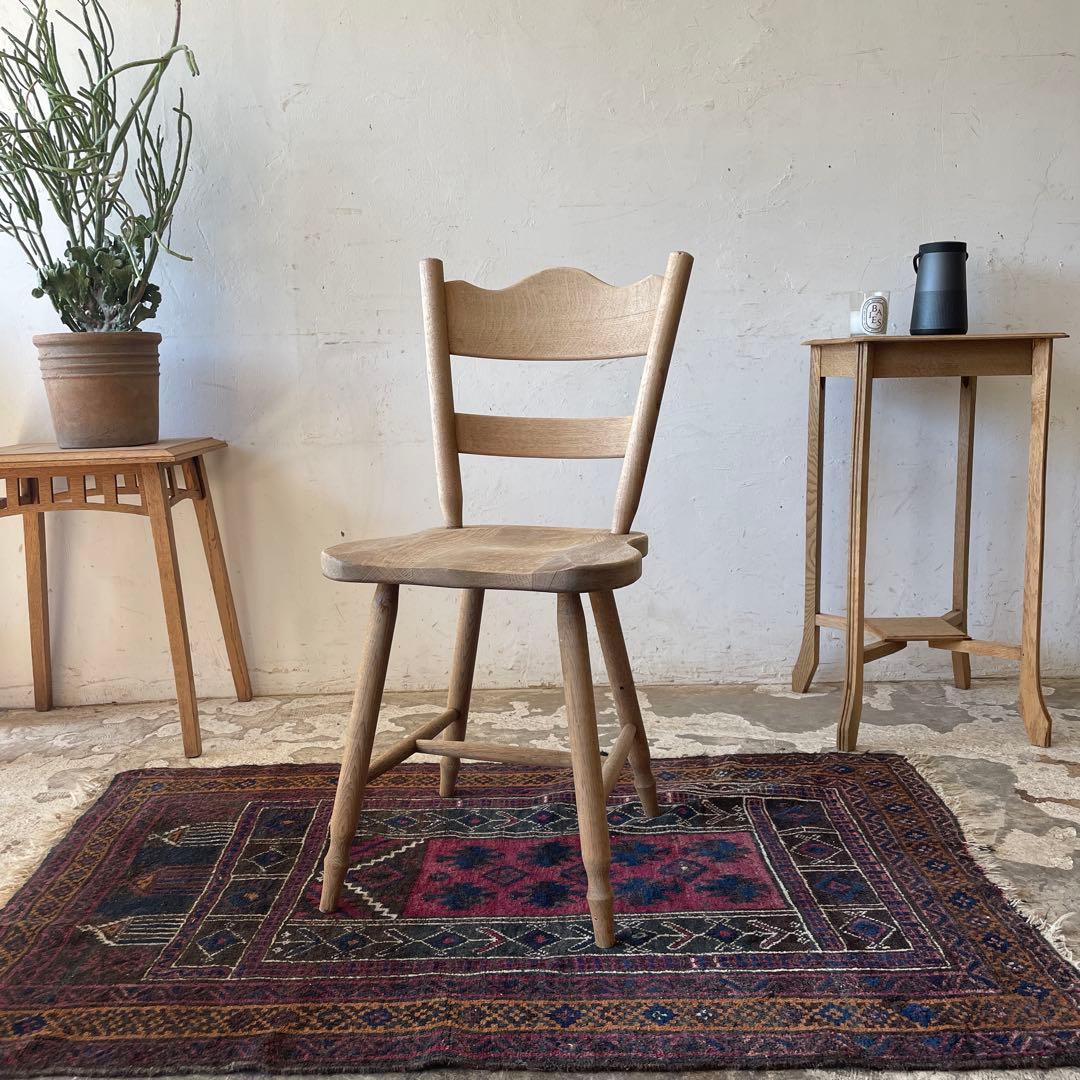 年末・年始SALE ビンテージ　ダイニングチェア　カフェチェア　剥離加工　no2