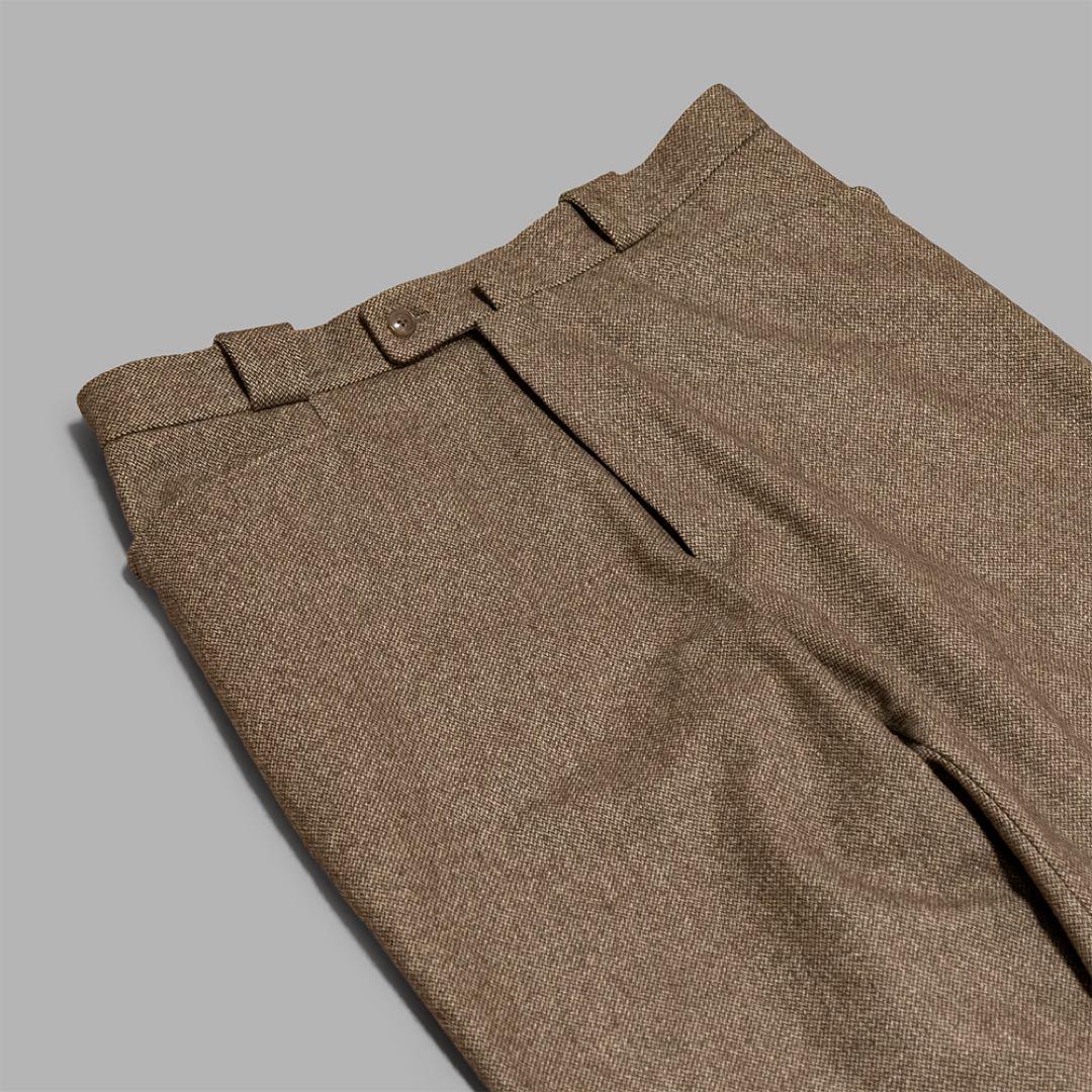 パンツ MAATEE&SONS FLARE-3 \"WOOL HERRINGBONE\"