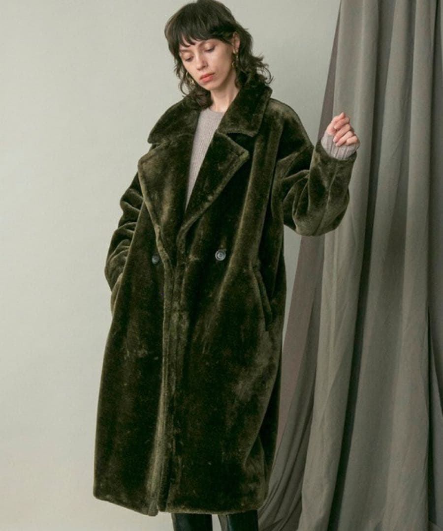 エコムートンビックカラーコート　【MAISON SPECIAL】