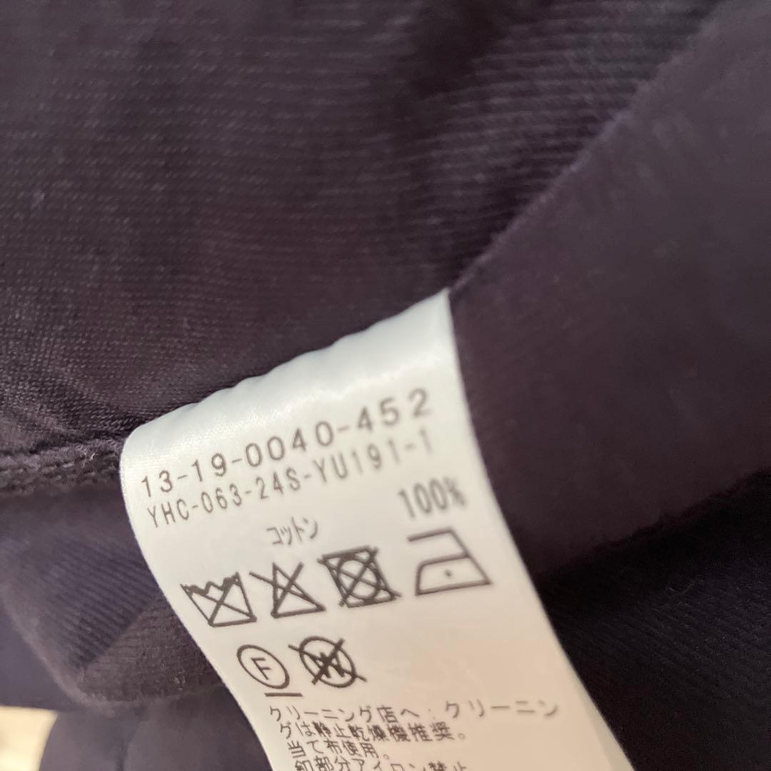 BEAMS BOY コットンツイルワークコート　ネイビー