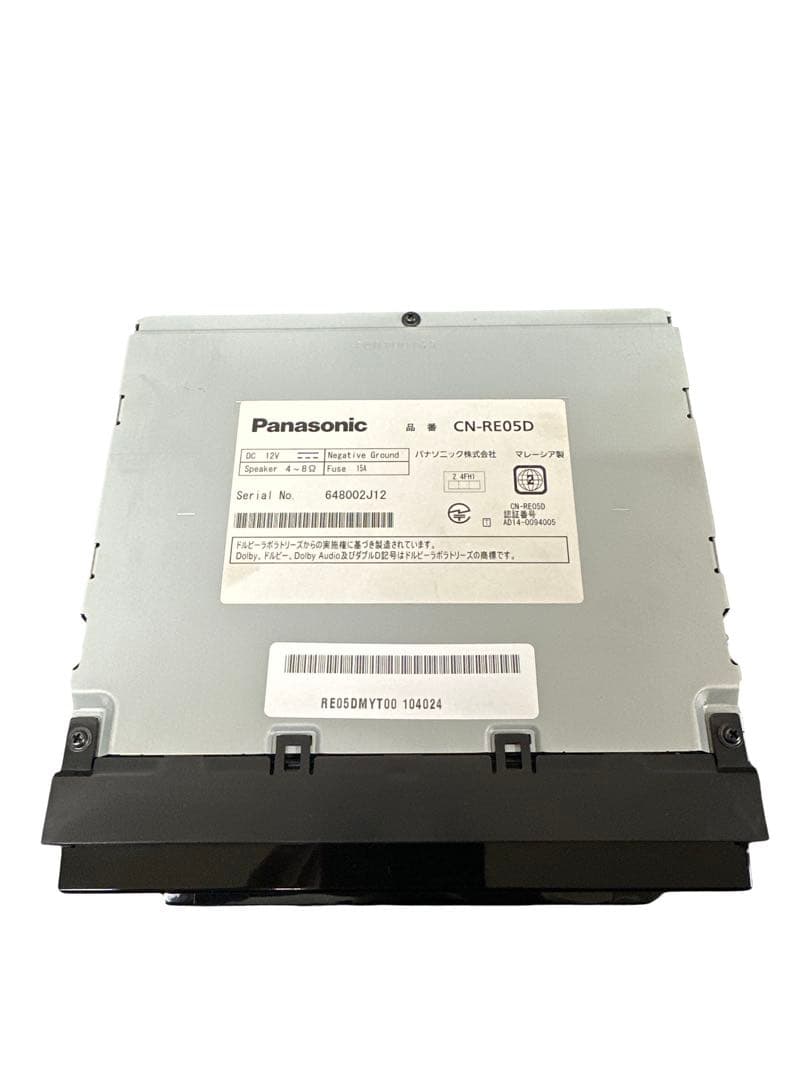 Shino 　Panasonic CN-RE05D 地図データは2018