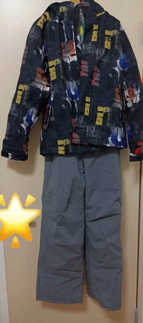 スキーウェア　nima ブラック　キッズ　160
