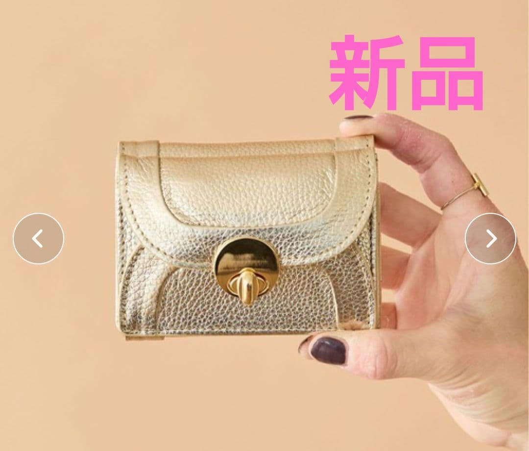 新品　HASHIBAMI　ニュー ラウンドフォルム ミニ ウォレット