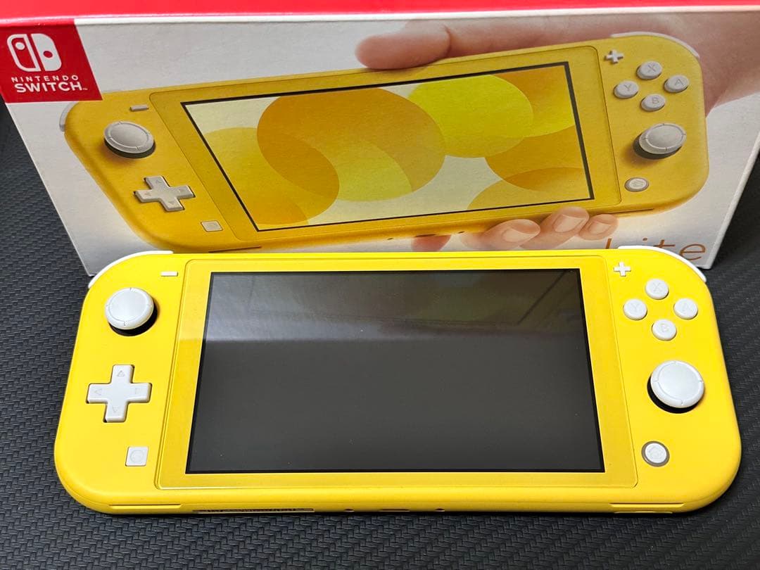 Nintendo Switch Lite イエロー 本体 カバー付き