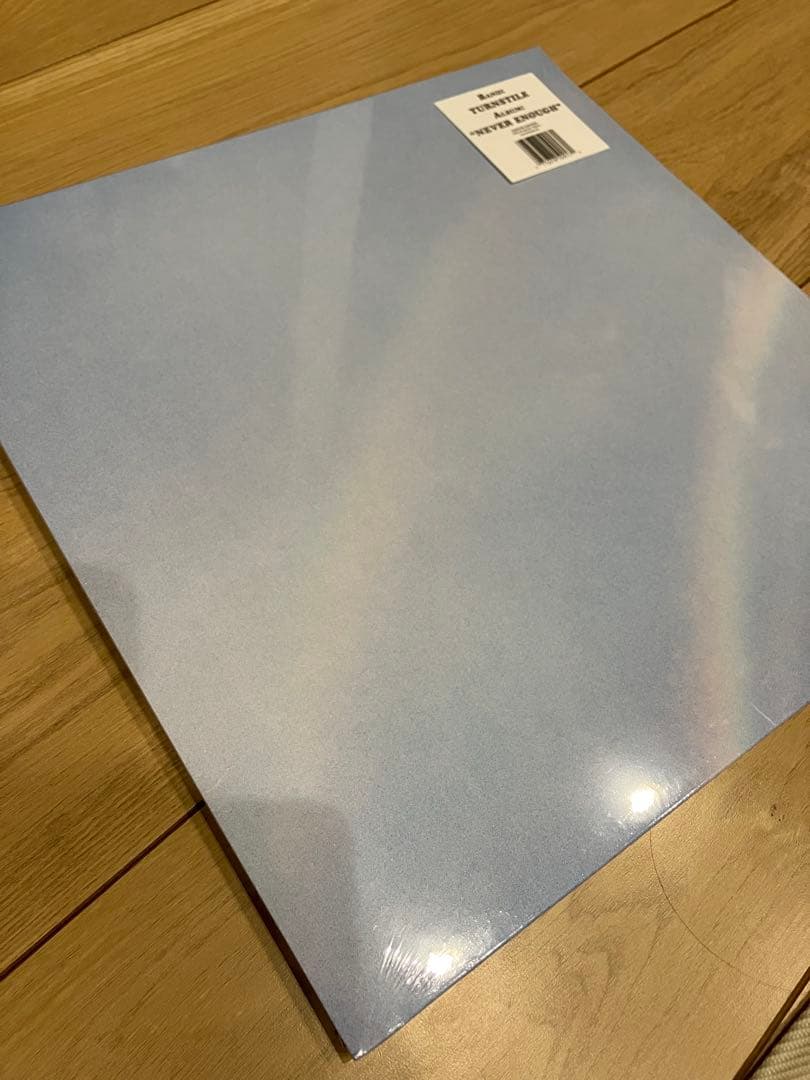 TURNSTILE NEVER ENOUGH レコード(VOLVO BLUE)