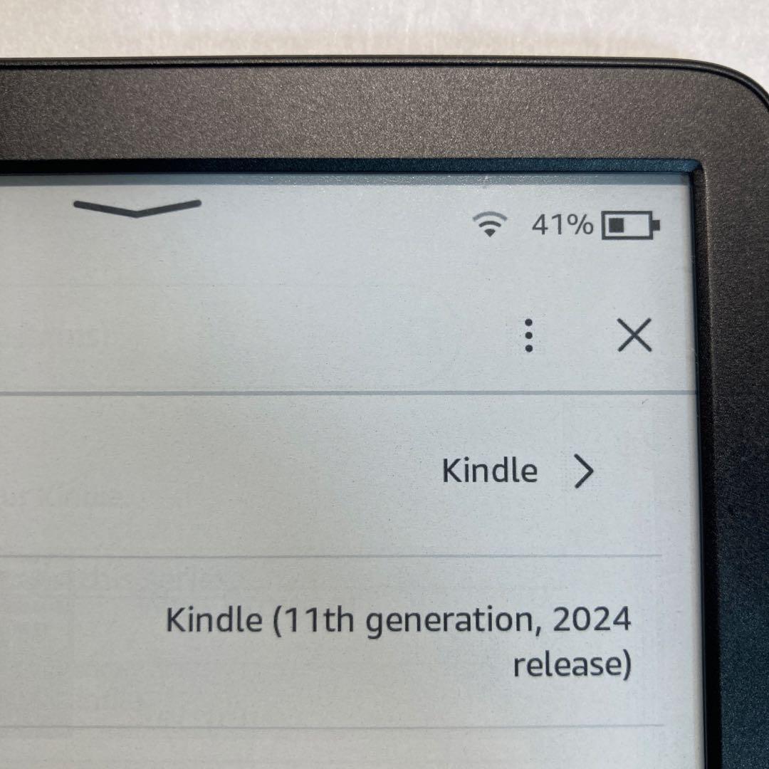 Kindle 無印 広告なし ブラック 第11世代 16GB