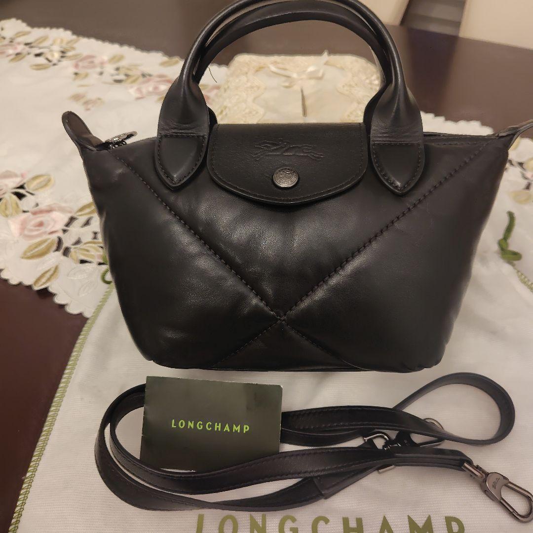 お値下げしました！ロンシャン　プリアージュキュイールバッグ　ミニショルダーバッグ