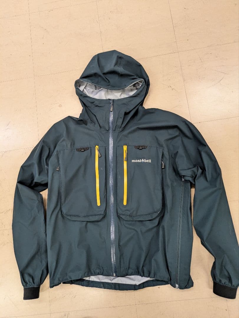 mont-bell フィッシングジャケット ダークグレー　L