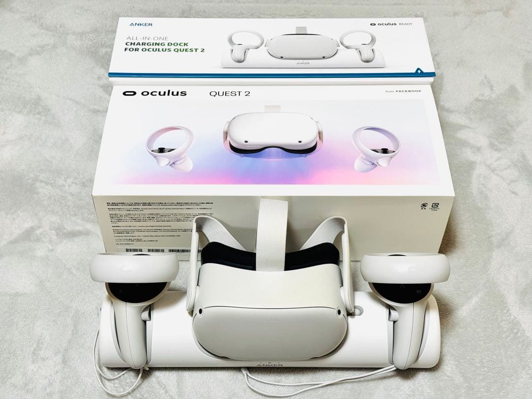 y*a様   quest2 & Anker 充電ドック セッ