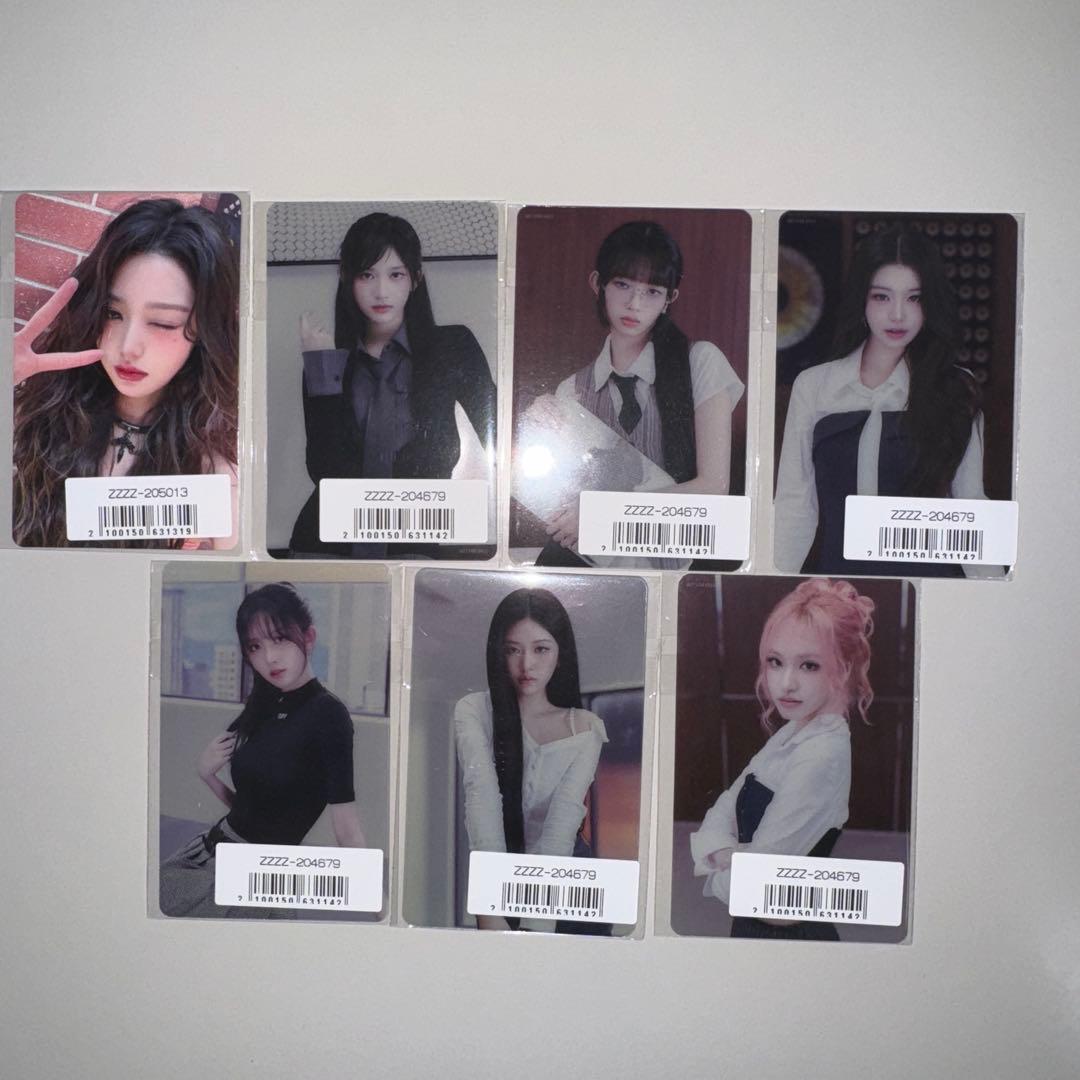 IVE ウォニョン ソニーミュージック ラキドロ トレカ　7枚セット