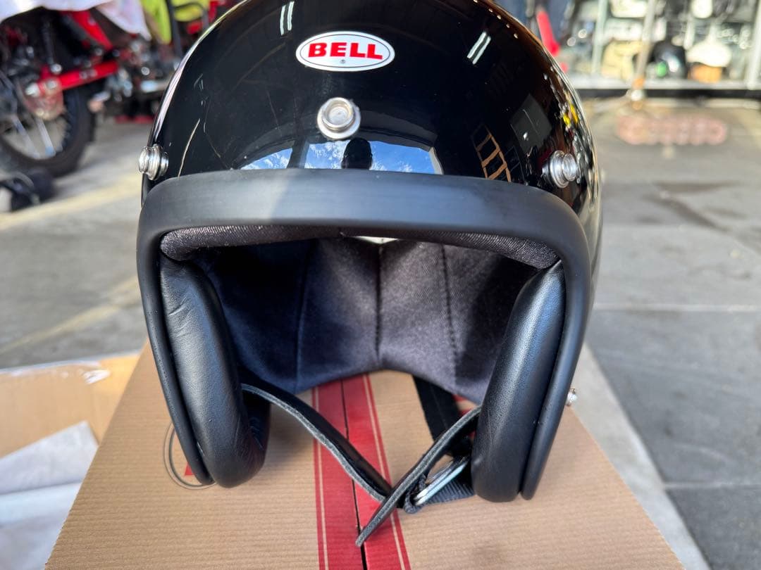 BELL 500TXJ ソリッドブラック ジェットヘルメット