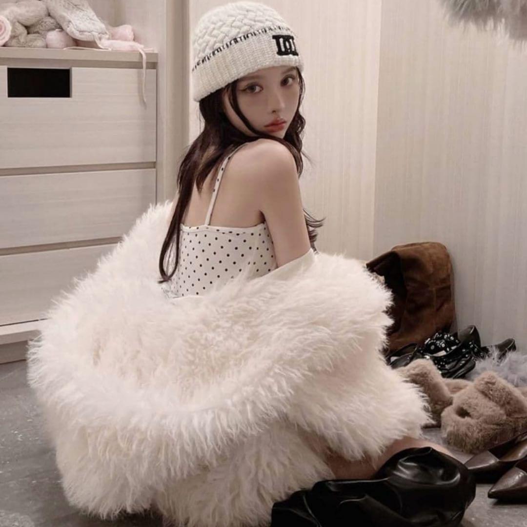 Darich DDロゴバスケットニットビーニー WHT