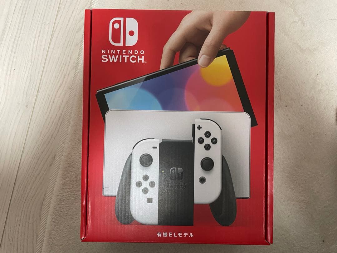 Switch本体有機EL JCホワイト　新品未開封未使用