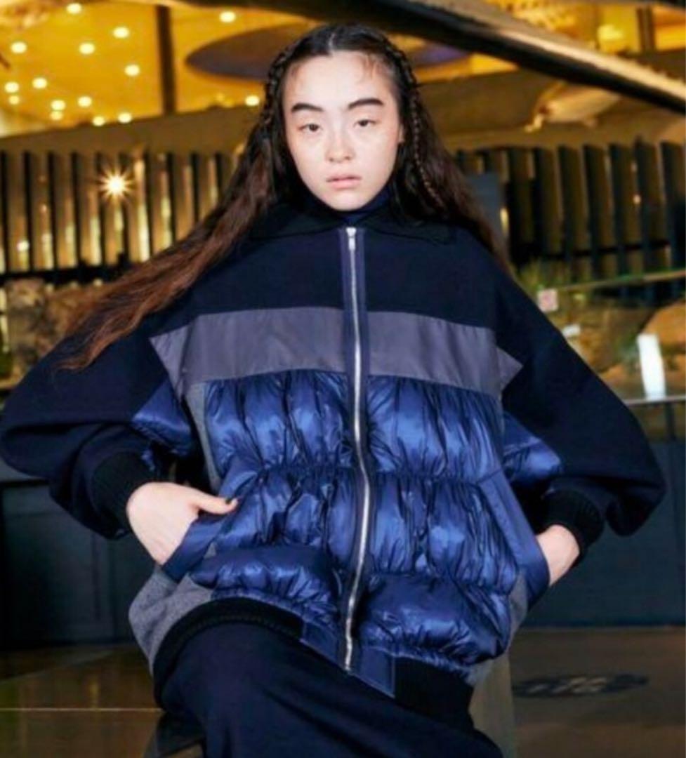 ENFOLD ソフトラムメルトンブルゾン 38 美品