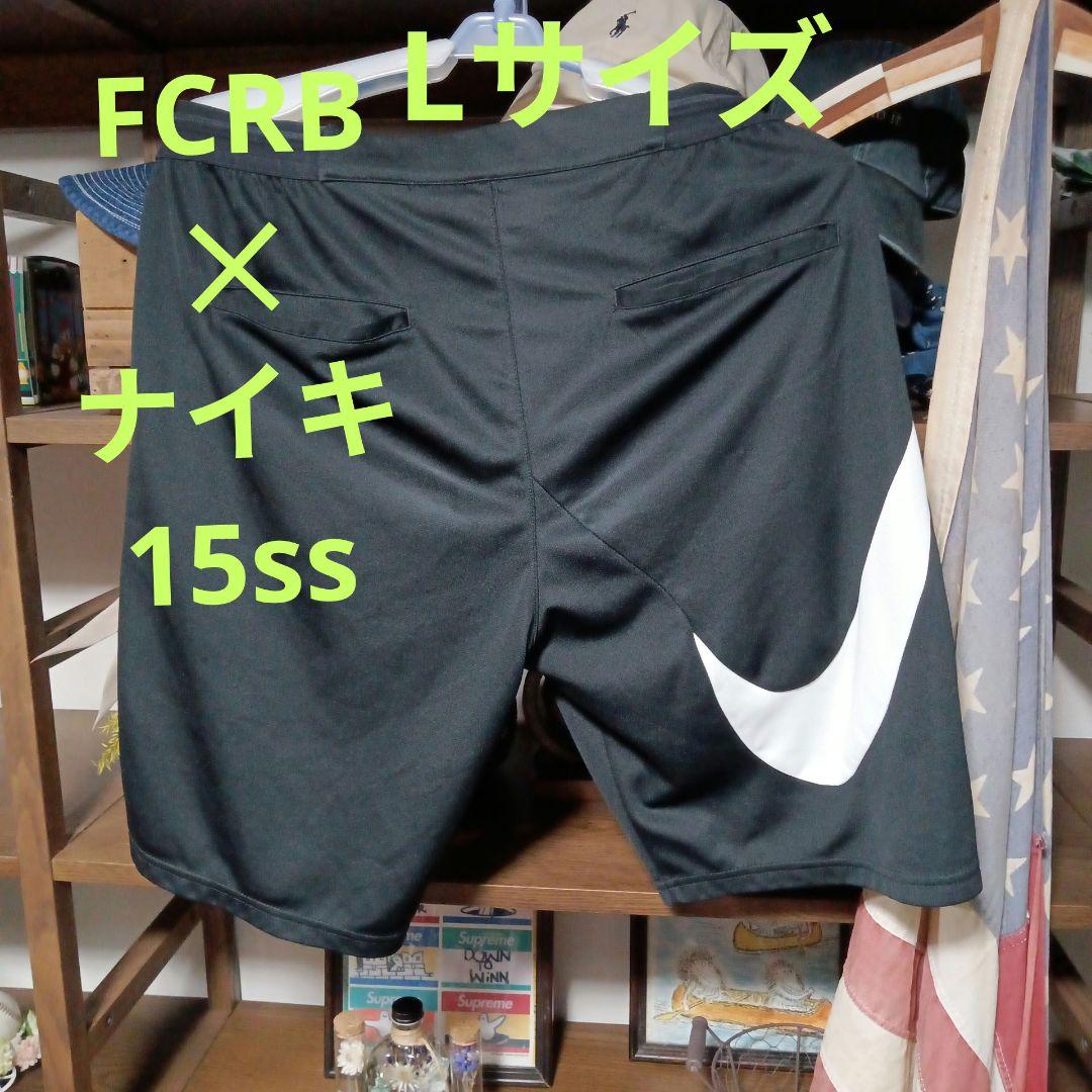 XL黒f.c.r.b.ナイキ✕FCRB ブリストル　ソフネット　ハーフパンツ