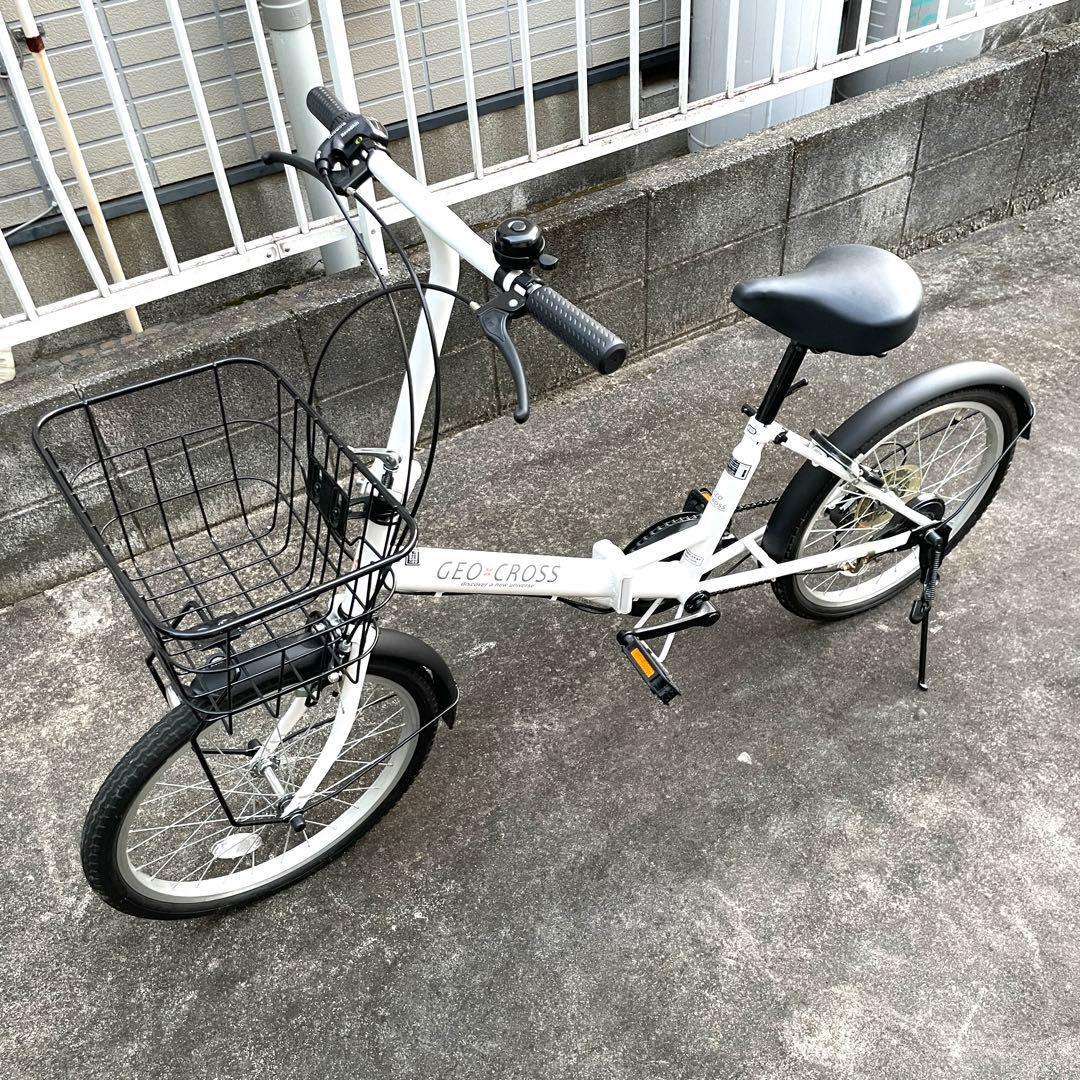Shizuja Katu アサヒサイクル ジオクロスミニ 20型 ホワイト