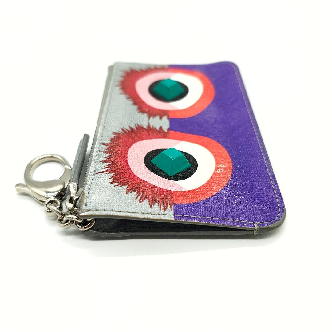 美品 FENDI モンスター キーリングケース カードケース