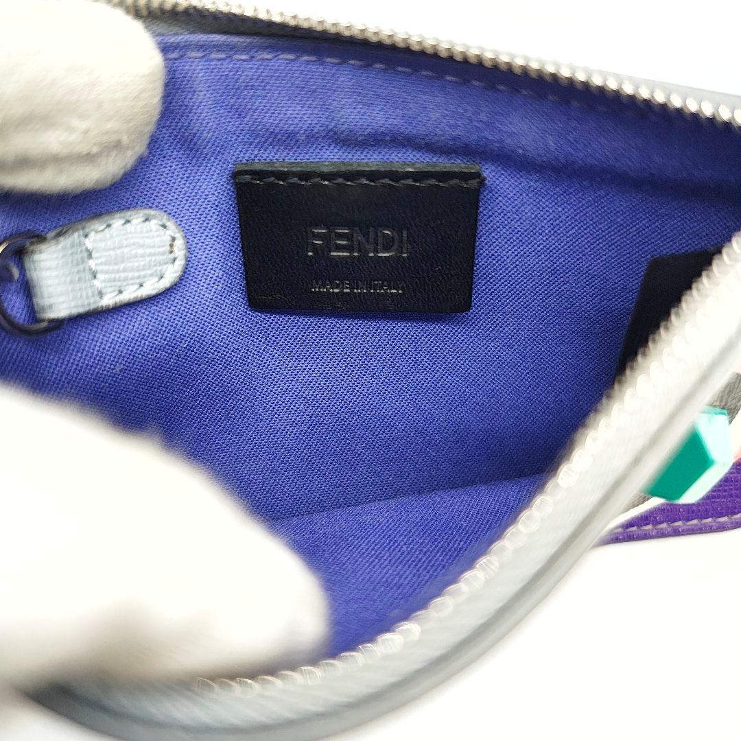 美品 FENDI モンスター キーリングケース カードケース