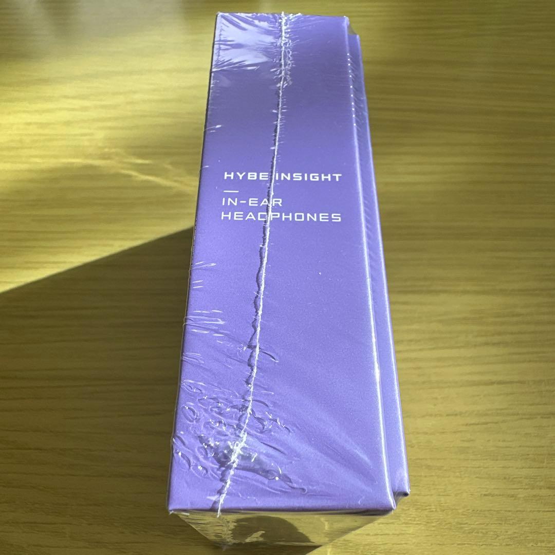 ハイブインサイト イヤモニ風イヤホン パープルエディション 新品未使用 BTS