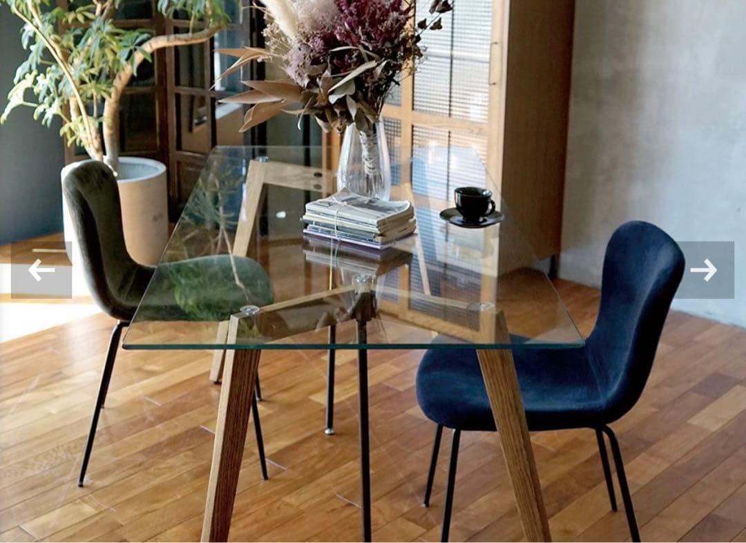 アデペシュ ジップデザインチェア コーデュロイ