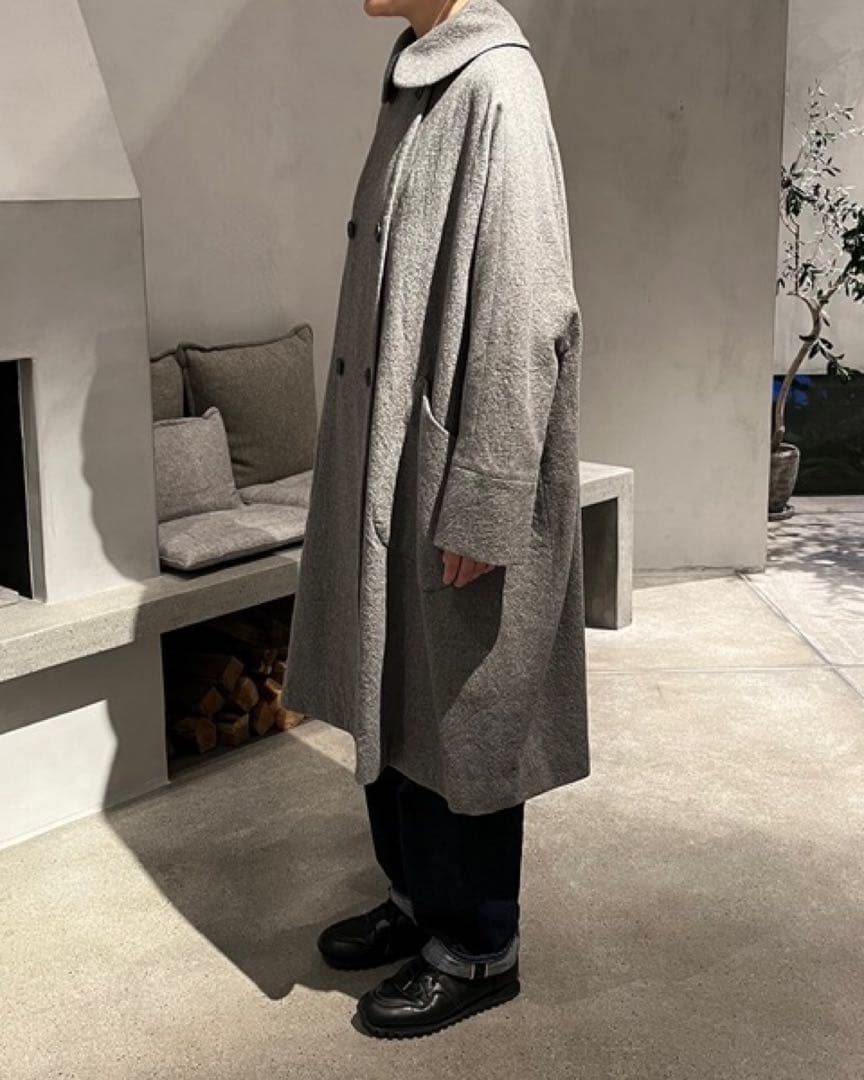 最終ARTS&SCIENCE Small Collar Balloon Coat