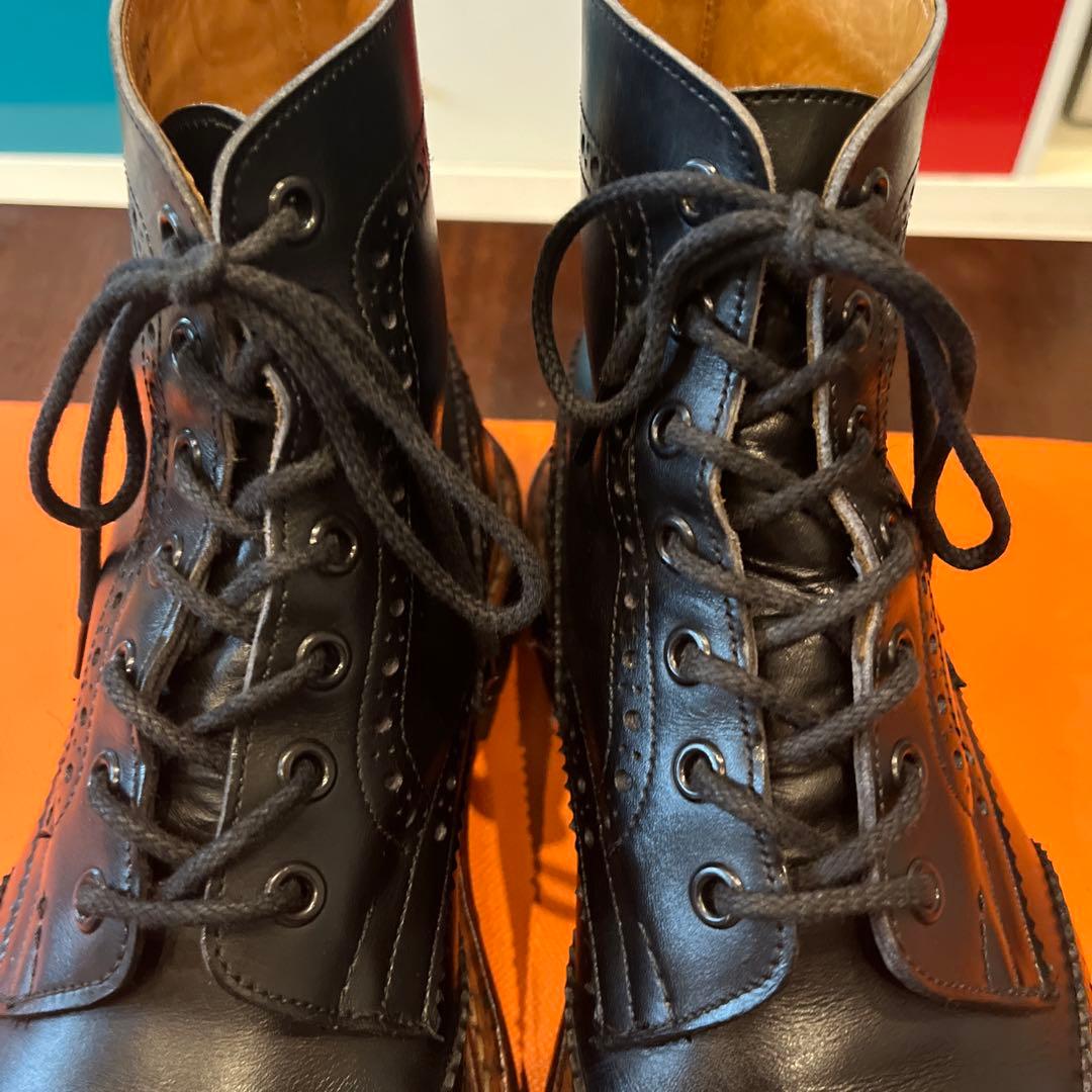 Tricker's 2508 カントリーブーツ UK8.0 ブラック