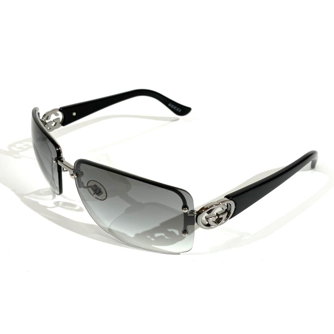 小物 GUCCI sunglasses gradation interlocking