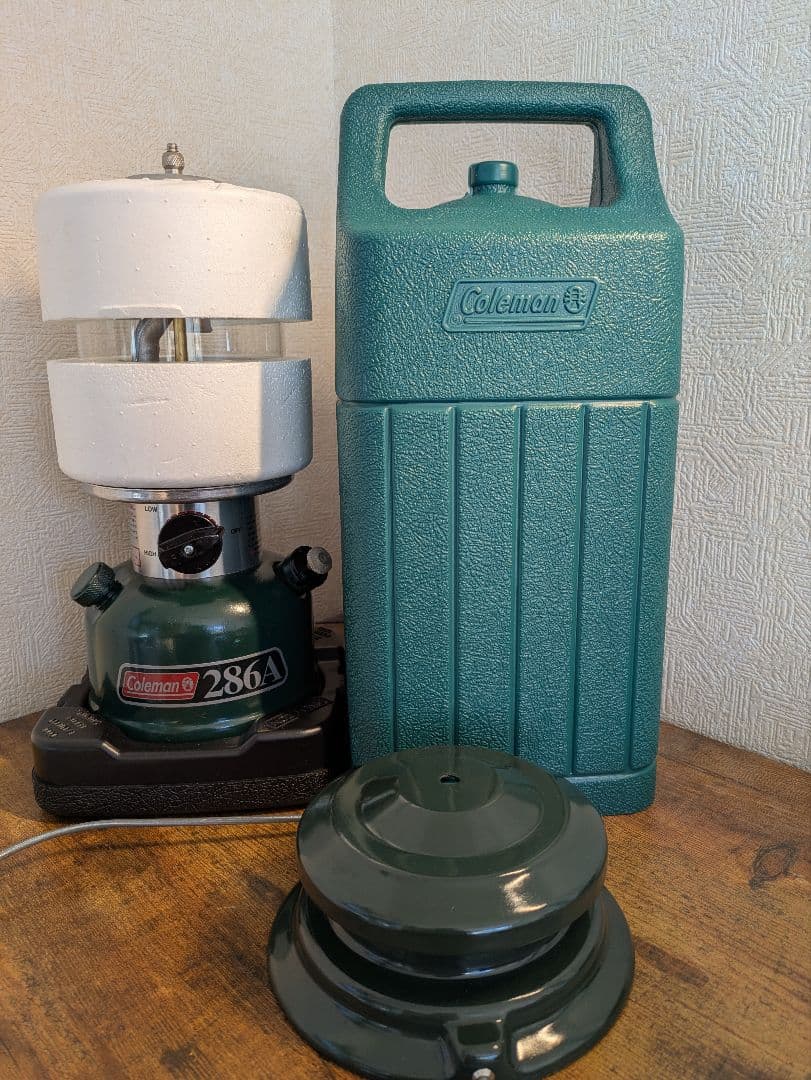「未使用」Coleman 286A ランタン グリーン　キャンプ