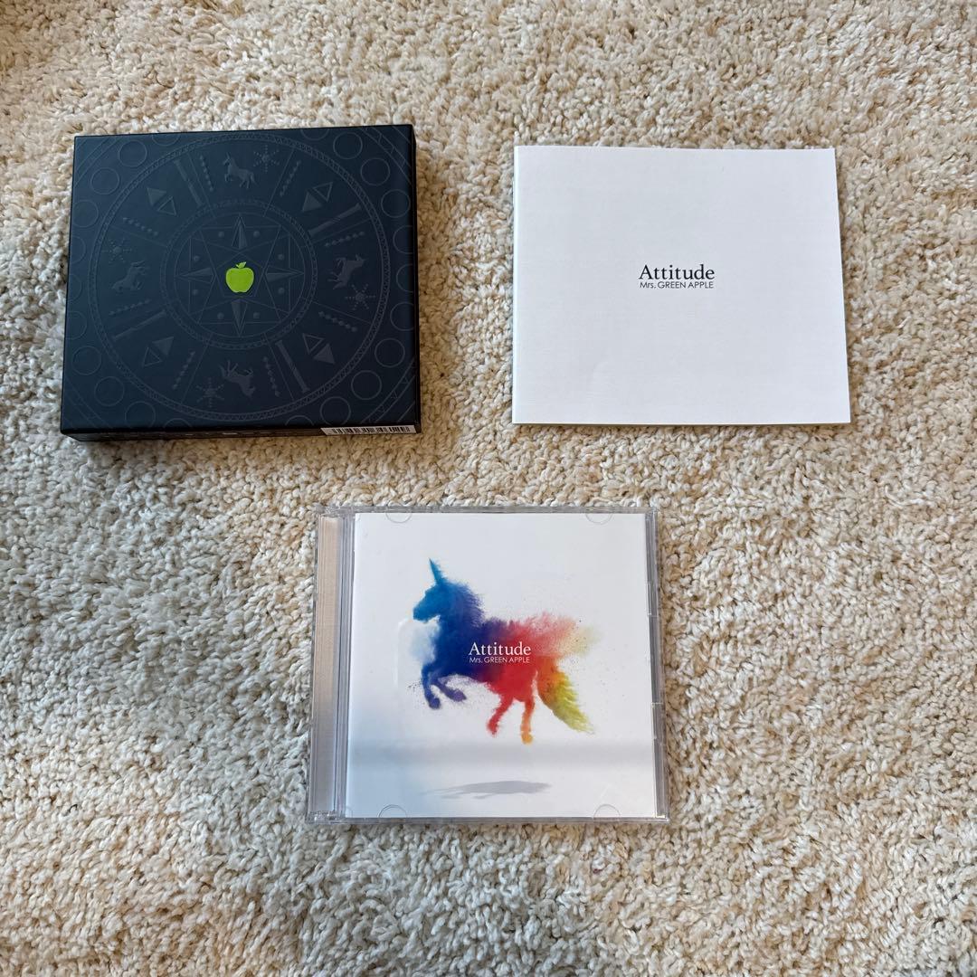Mrs. GREEN APPLE Attitude CD＋DVD 初回限定版