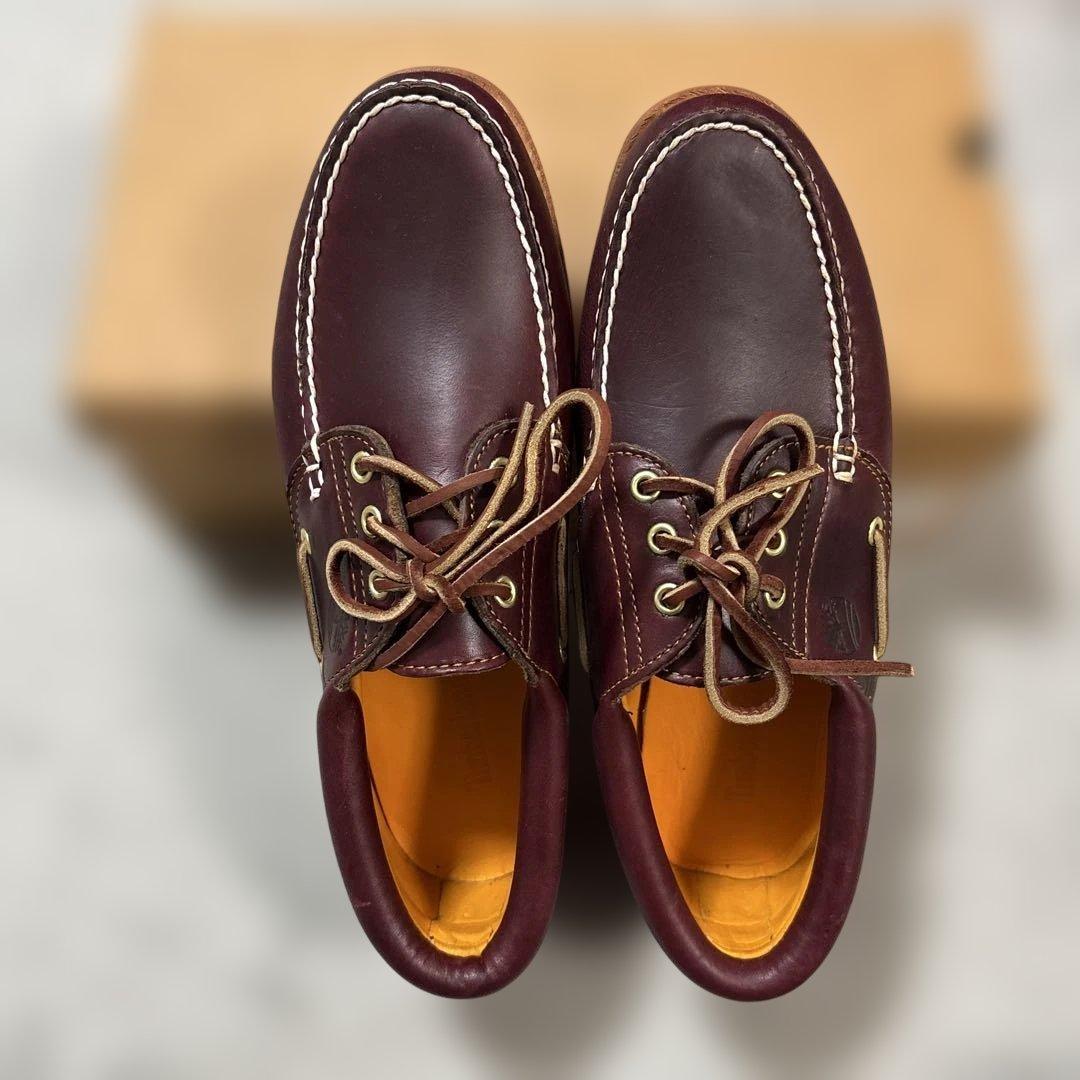 ティンバーランド バーガンディ モカシン TRAD HS 3 EYE