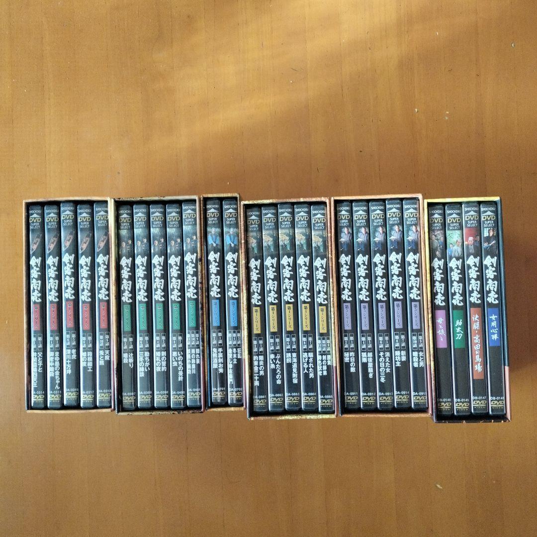 剣客商売 DVD 第１〜第５シリーズ　特別版　　２６巻