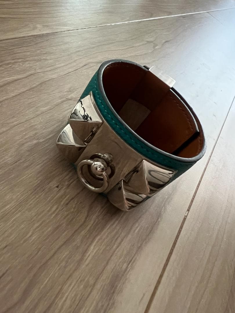 6 HERMES メドール コリエドシアン ヴォーエプソン グリーン