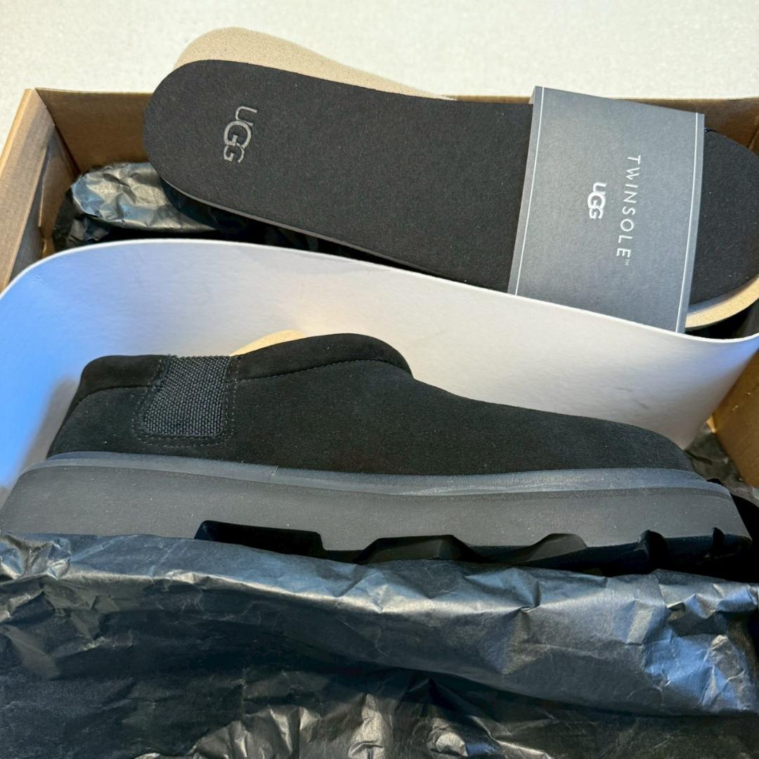 靴 UGG TASMAN LUG\"BLACK\" 27cm