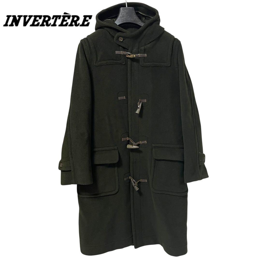 INVERTERE /インバーティア ウール ダッフルコート カーキ a495