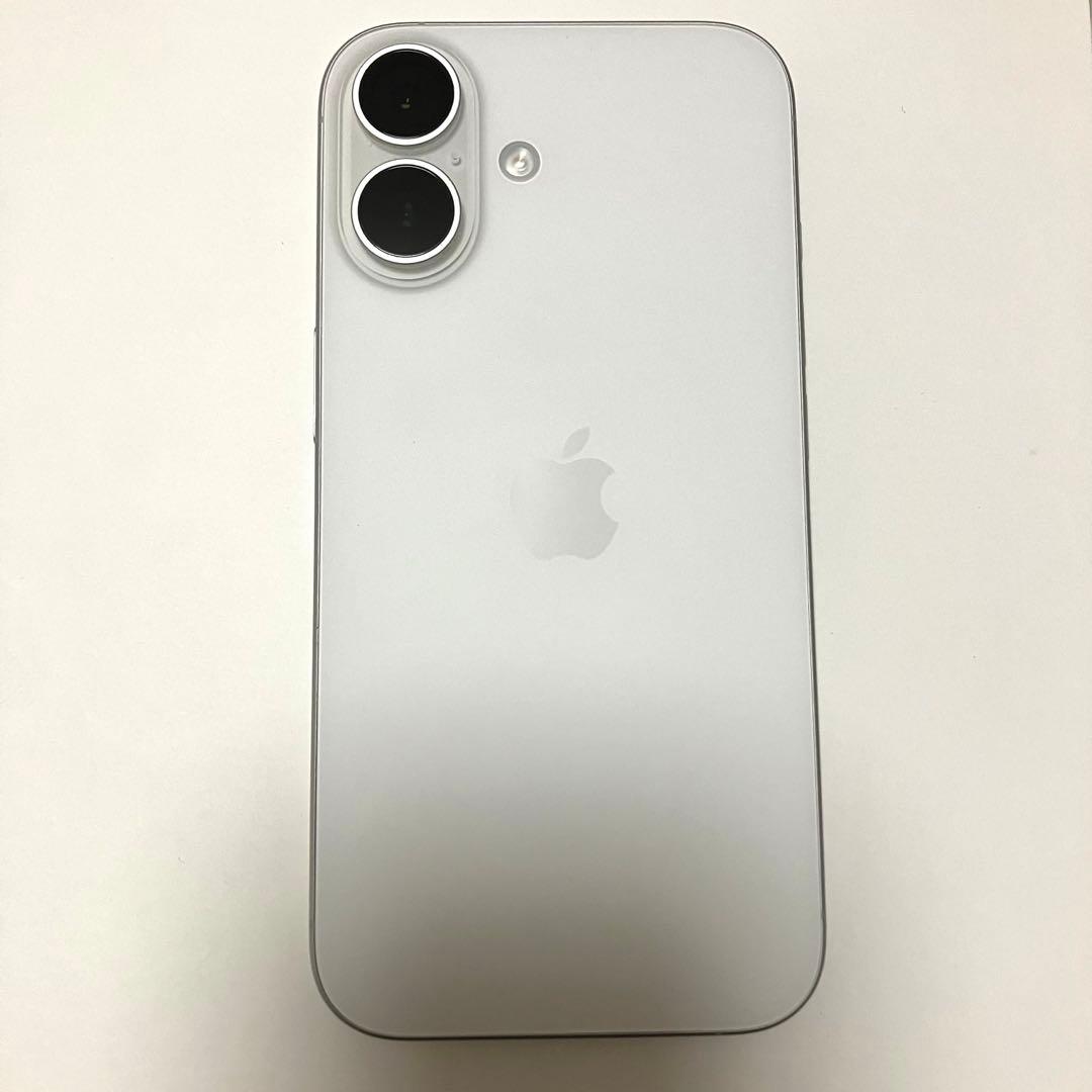 【美品】iPhone16 256GB ホワイト　スマホ　simフリー